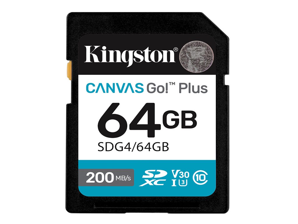 SD kartica KINGSTON Canvas Go Plus 64GB (Klasa 10, U3, V30, 200 Mb/s)-3